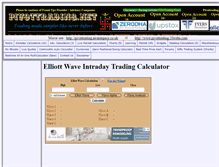 Tablet Screenshot of elliotwaves.pivottrading.net